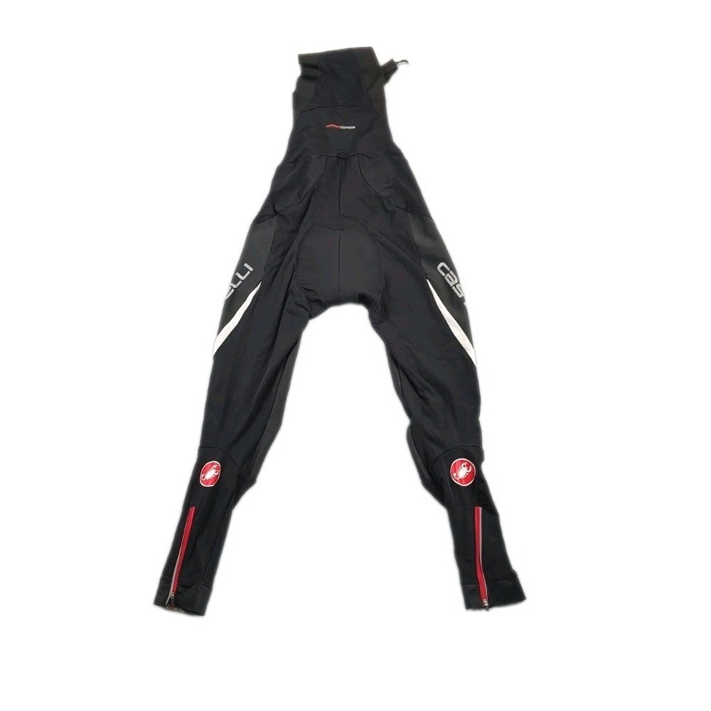 Castelli Rosso Corsa 3/4 Cycling Bib Knickers Men's XXL Fleece Lined Progetto X2